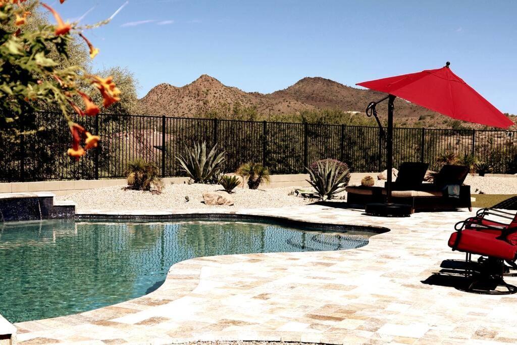 Phoenix Home With Heated Pool, Desert Views & Hot Tub Anthem Exterior photo